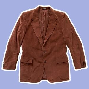VTG ~ 70s ~ Sears ~ The Corduroy Collection ~ Brown Corduroy Sport Coat~Size 40L
